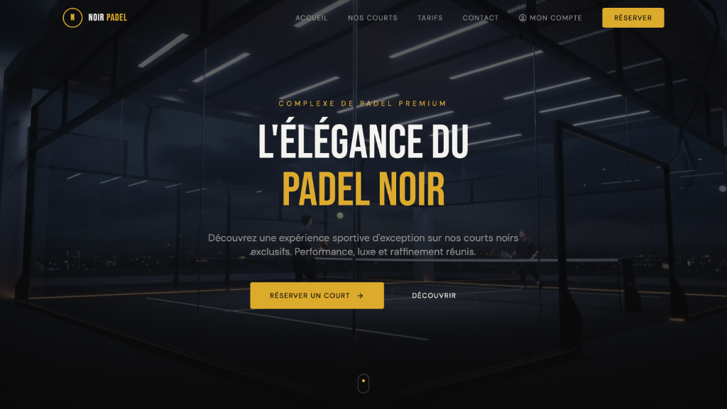 Noir Padel